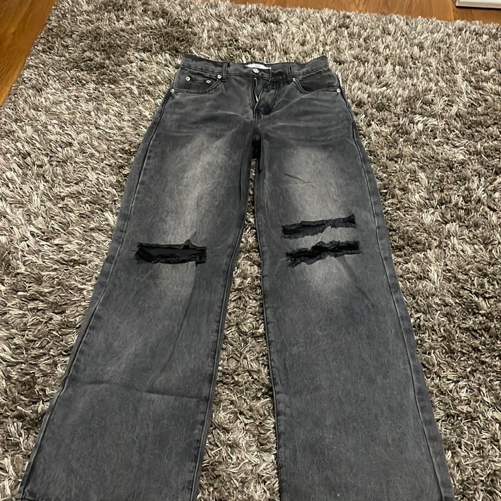 Adika- Basic Black Jeans - image 1